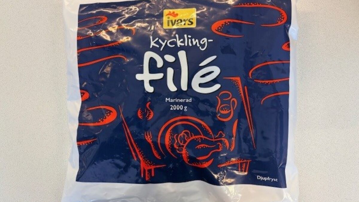 Ivar’s frozen chicken fillet recalled after salmonella risk