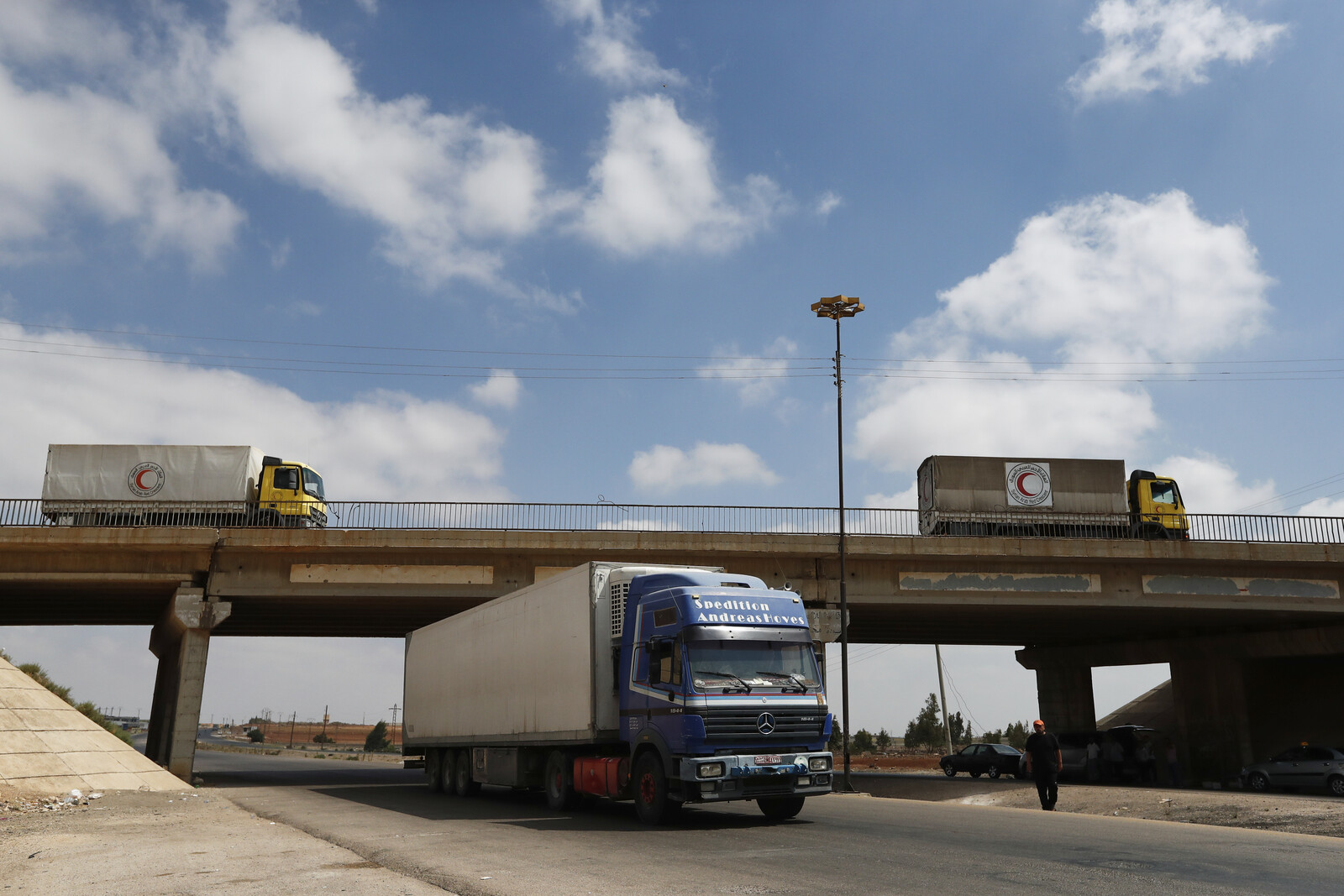 Humanitarian Aid Reaches Conflict-Hit Sweida