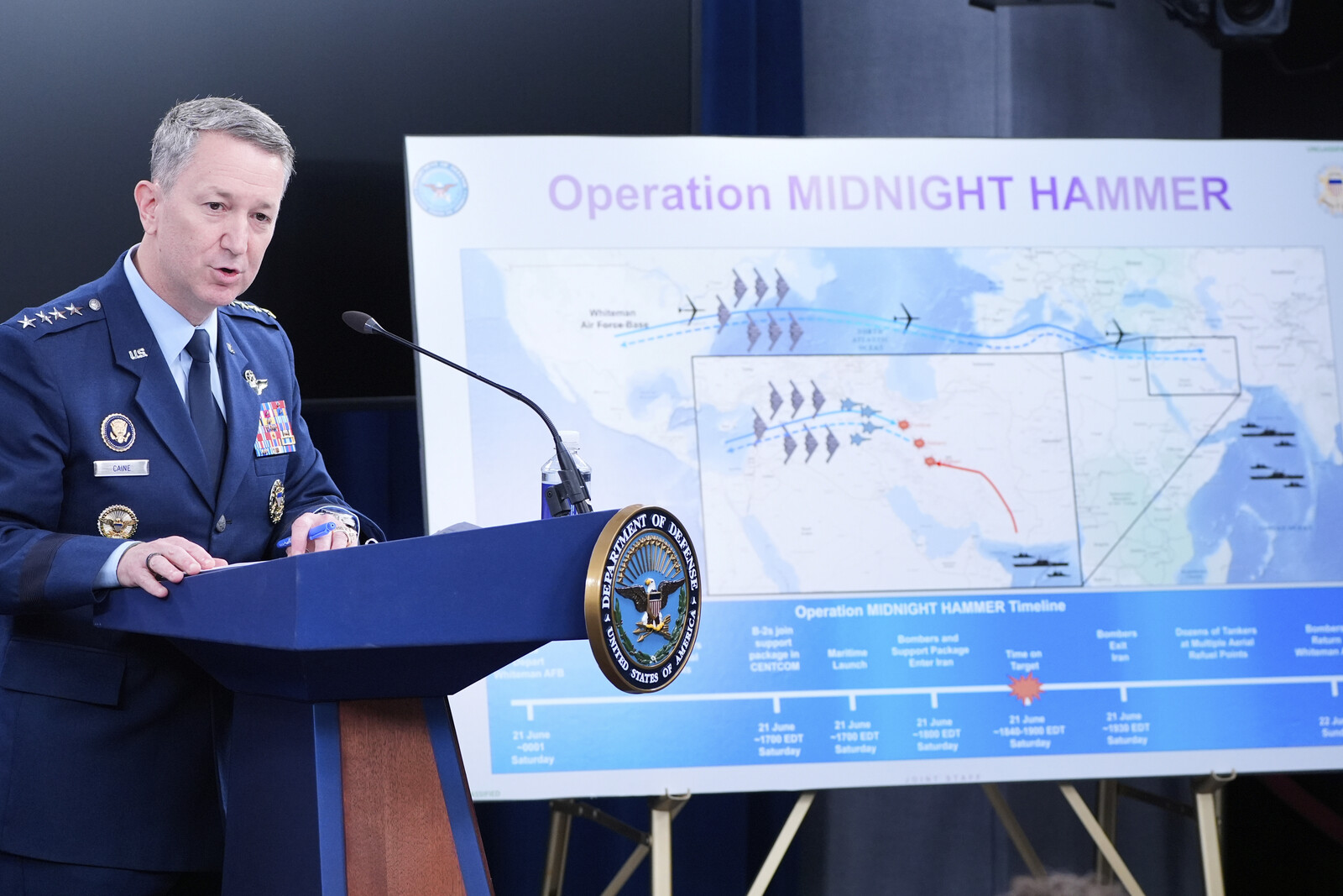 US Strikes Iran's Nuclear Sites, Claims Program Eradicated