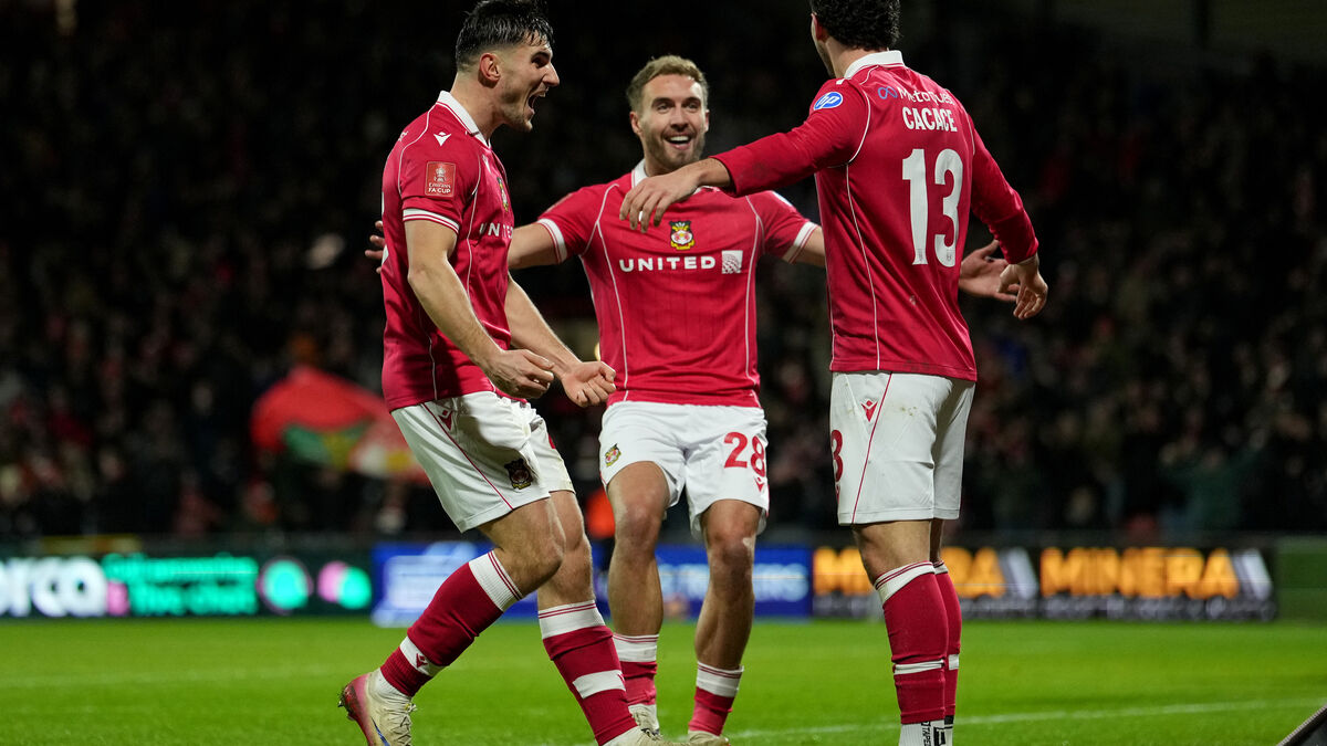 Wrexham's beautiful cup clash -