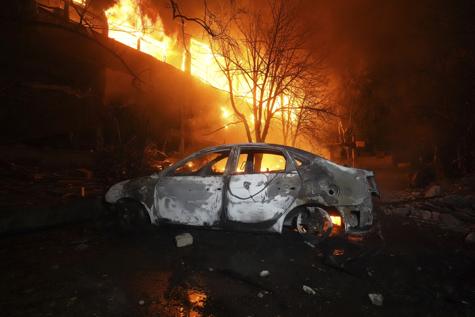 Drone Attacks in Kharkiv Injure