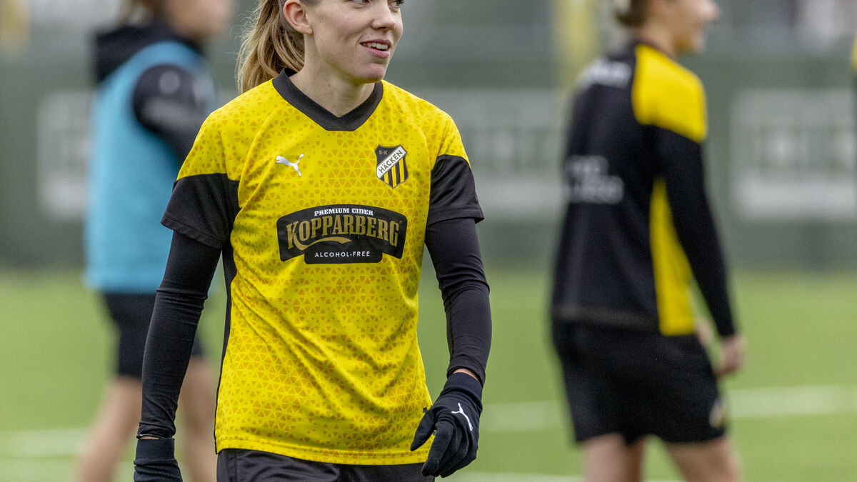 Häcken star Elin Rubensson has become a mother again