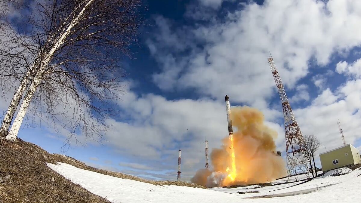 Russia has tested the nuclear-armed Sarmat missile Satan-2