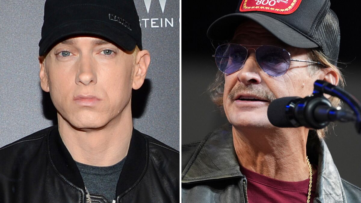 Eminem Defends Kid Rock Collaboration