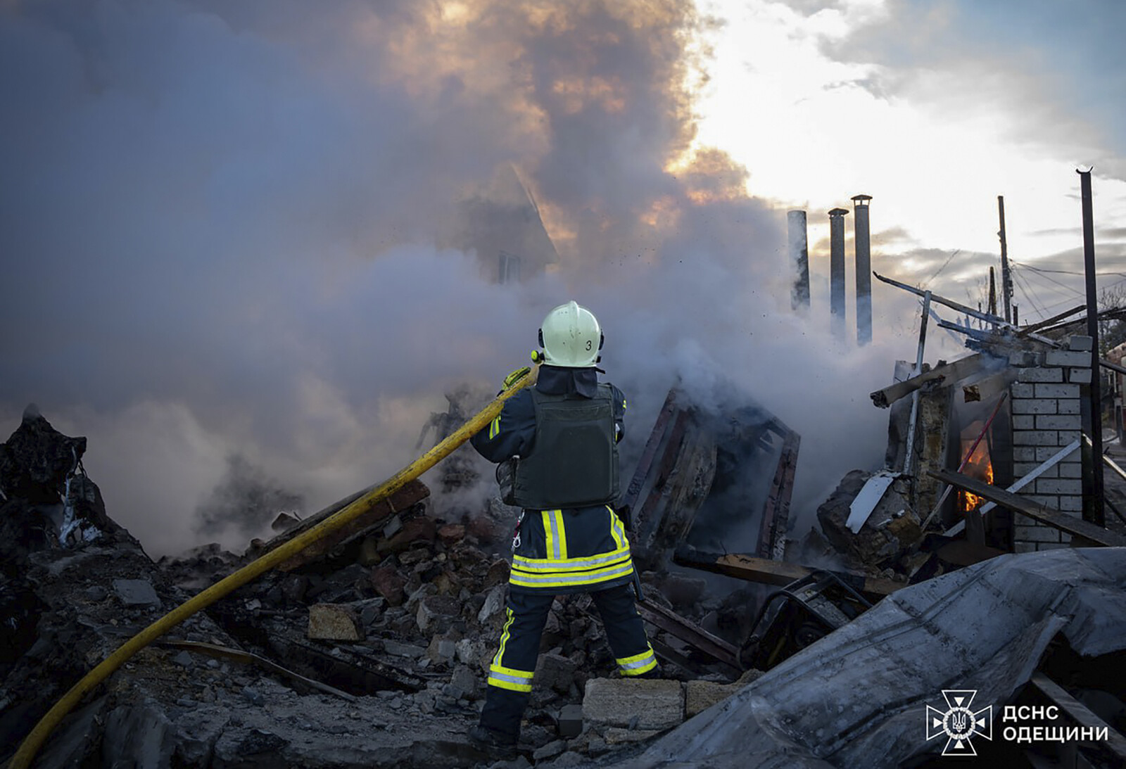 Zelensky at the front after attack on Odessa