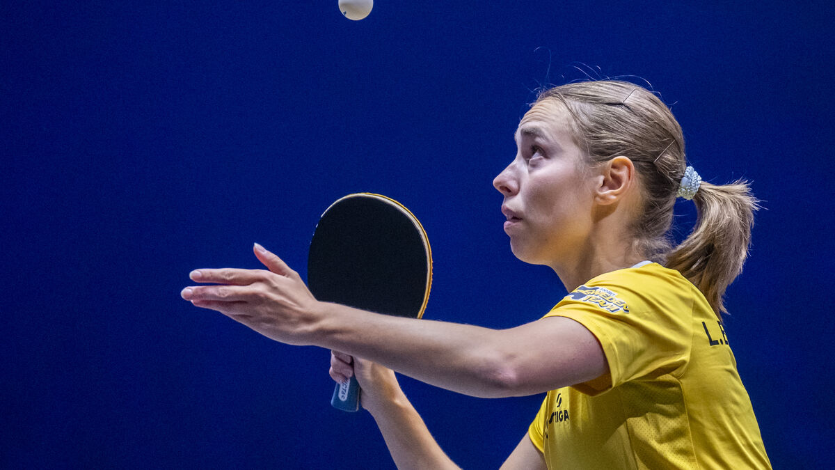 Sweden's women's table tennis team