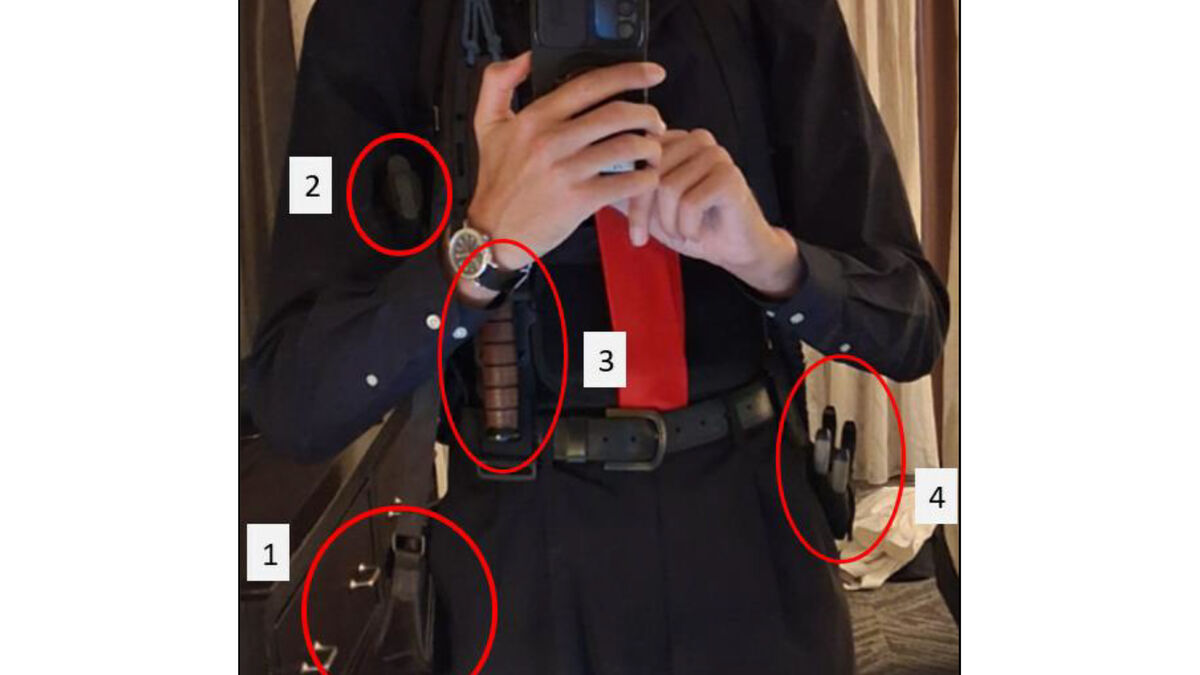 New video shows suspected Trump shooter opening fire