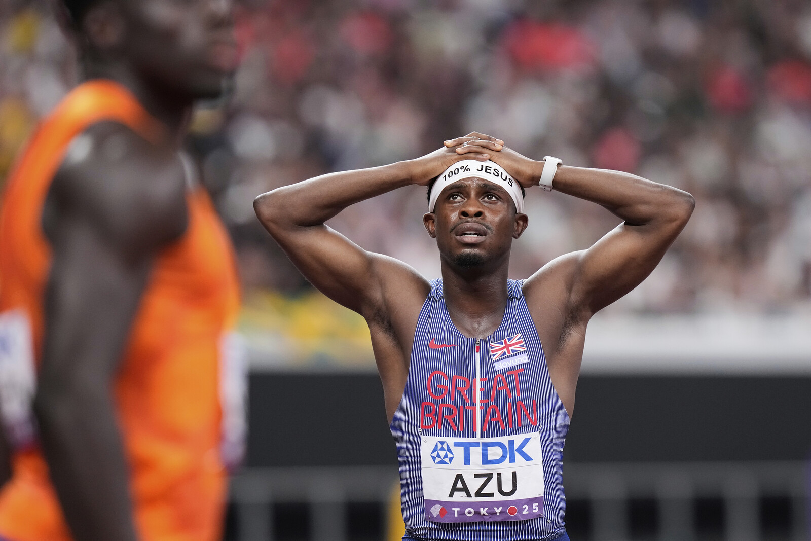 UK Sprinter Reprimanded for Religious Headband at World Championship