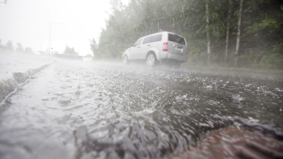 SMHI issues yellow warnings for torrential rain on Gotland and flooding in eastern Norrbotten