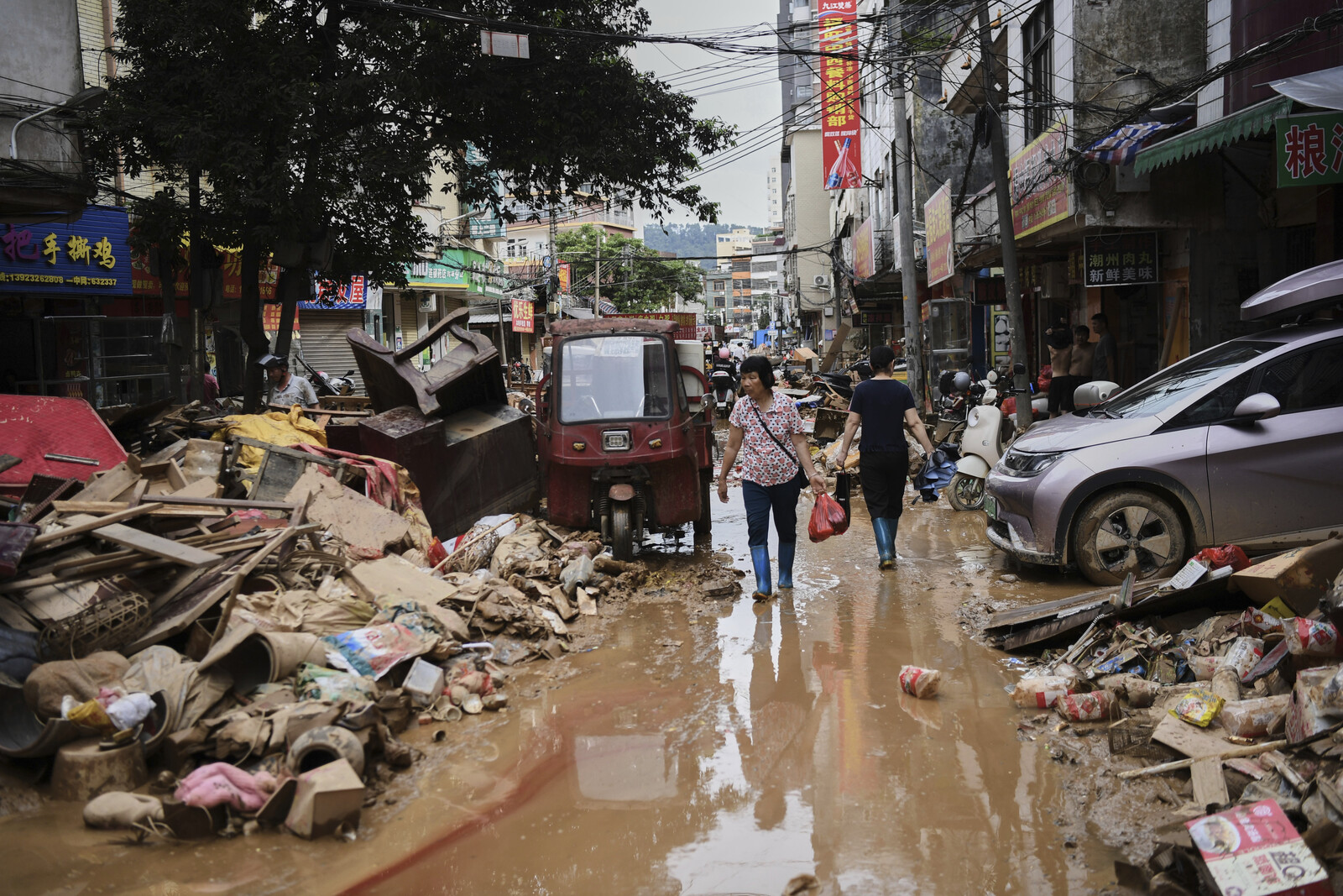 Heavy Rain in China Forces Over 50,000 to Evacuate