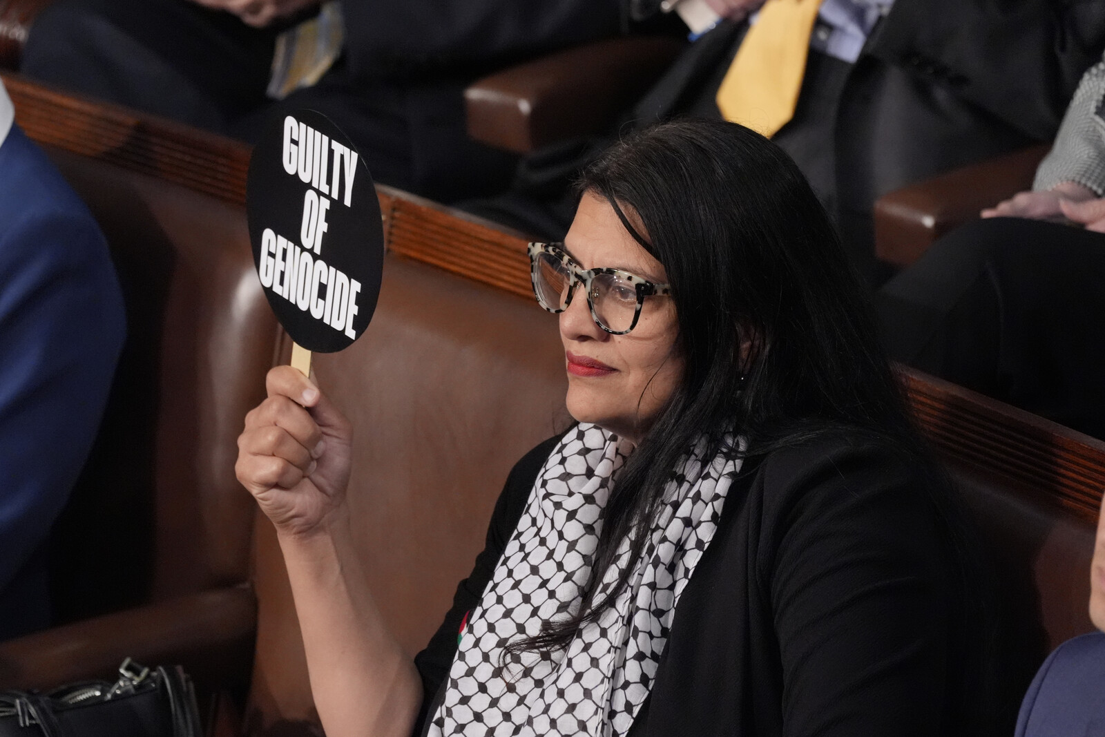 "The Squad's" Rashida Tlaib Refuses to Support Harris
