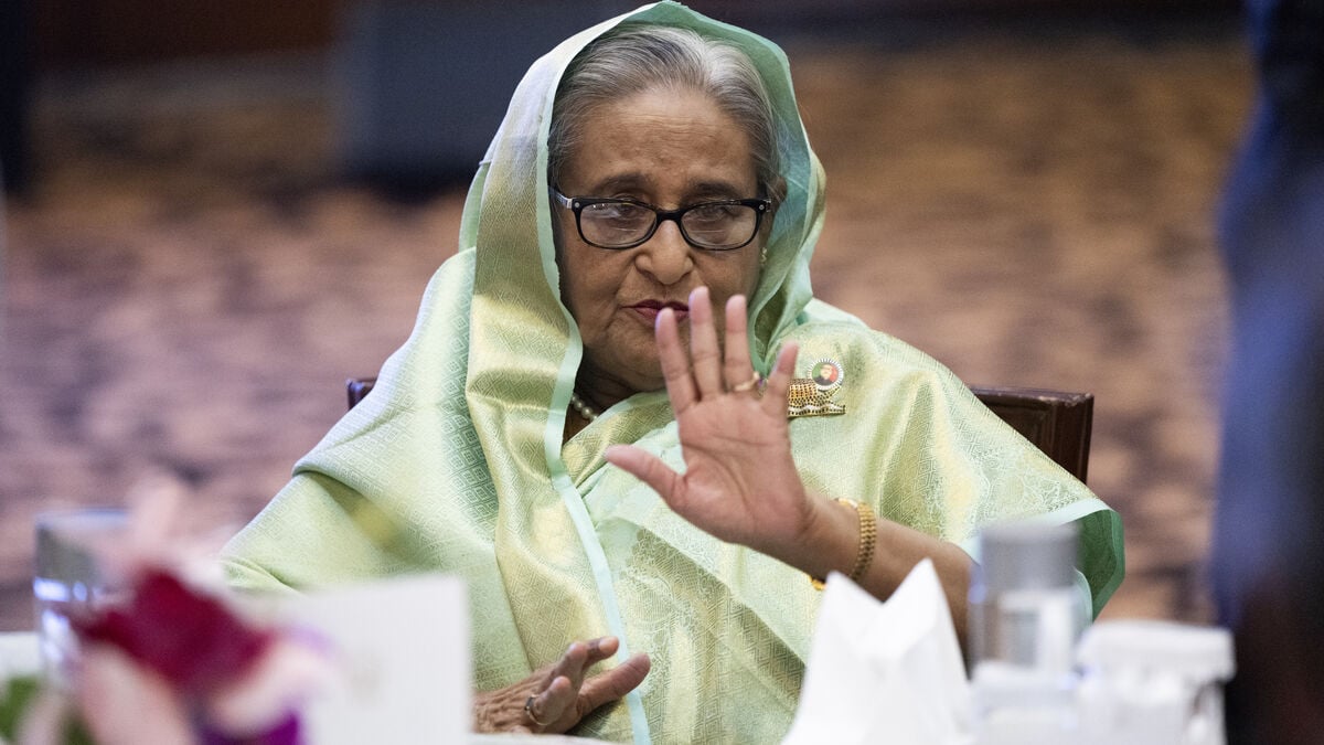 Bangladesh ex-leader Sheikh Hasina vows to return despite death sentence