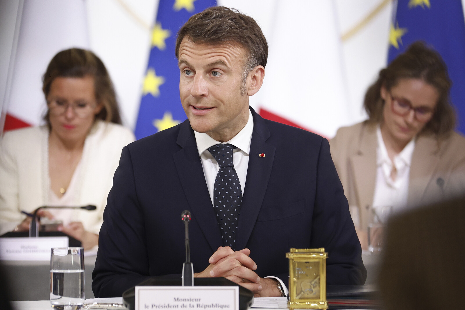 Macron Advocates for Two-State Solution Excluding Hamas in Gaza
