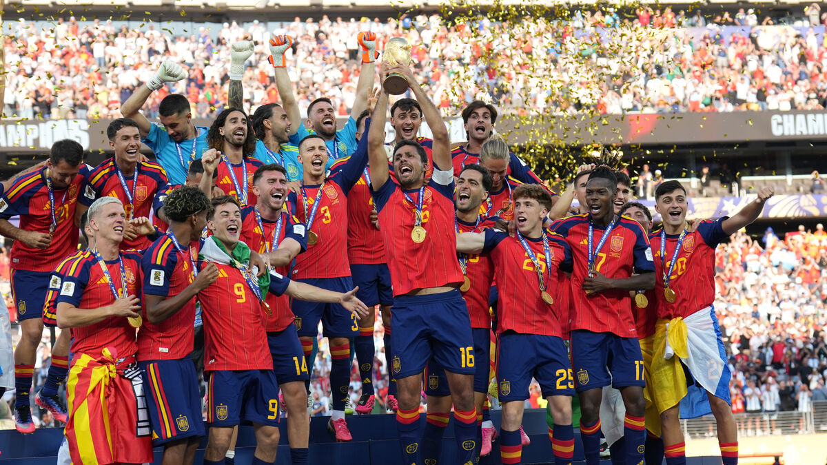 Substitute Ferran Torres fires Spain to World Cup gold in extra time against Argentina