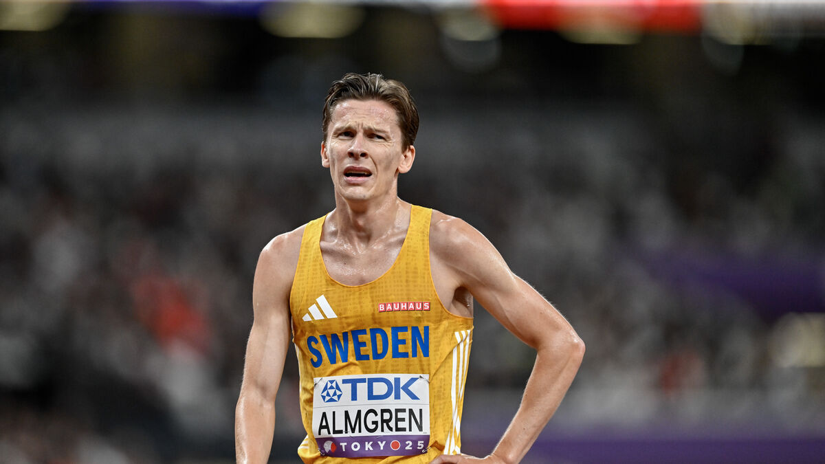 Almgren breaks Swedish 3,000 meters record, says he is very happy