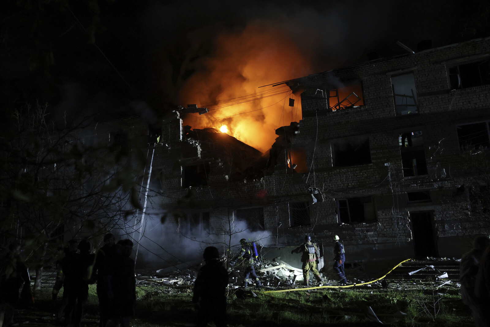 Russian Drone Attack on Zaporizhzhia Leaves One Dead, 30 Injured