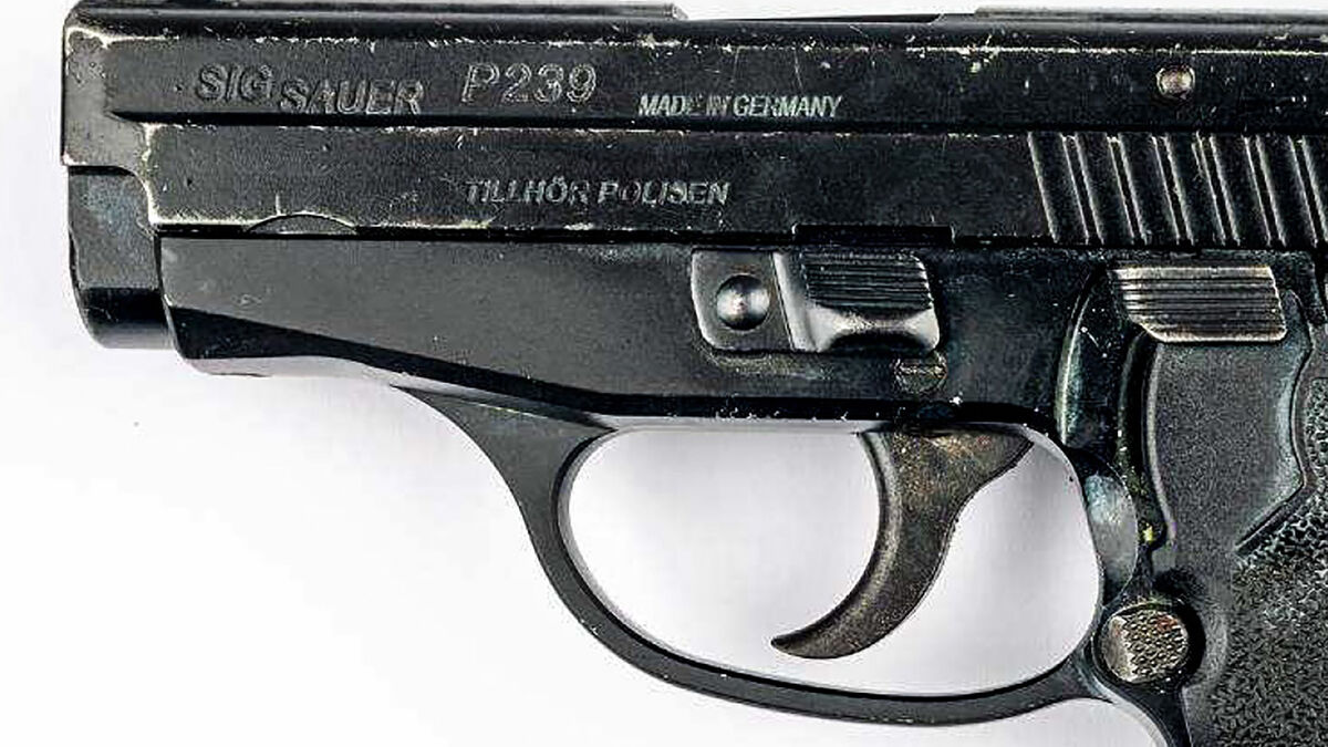 Middle-school children found police weapon