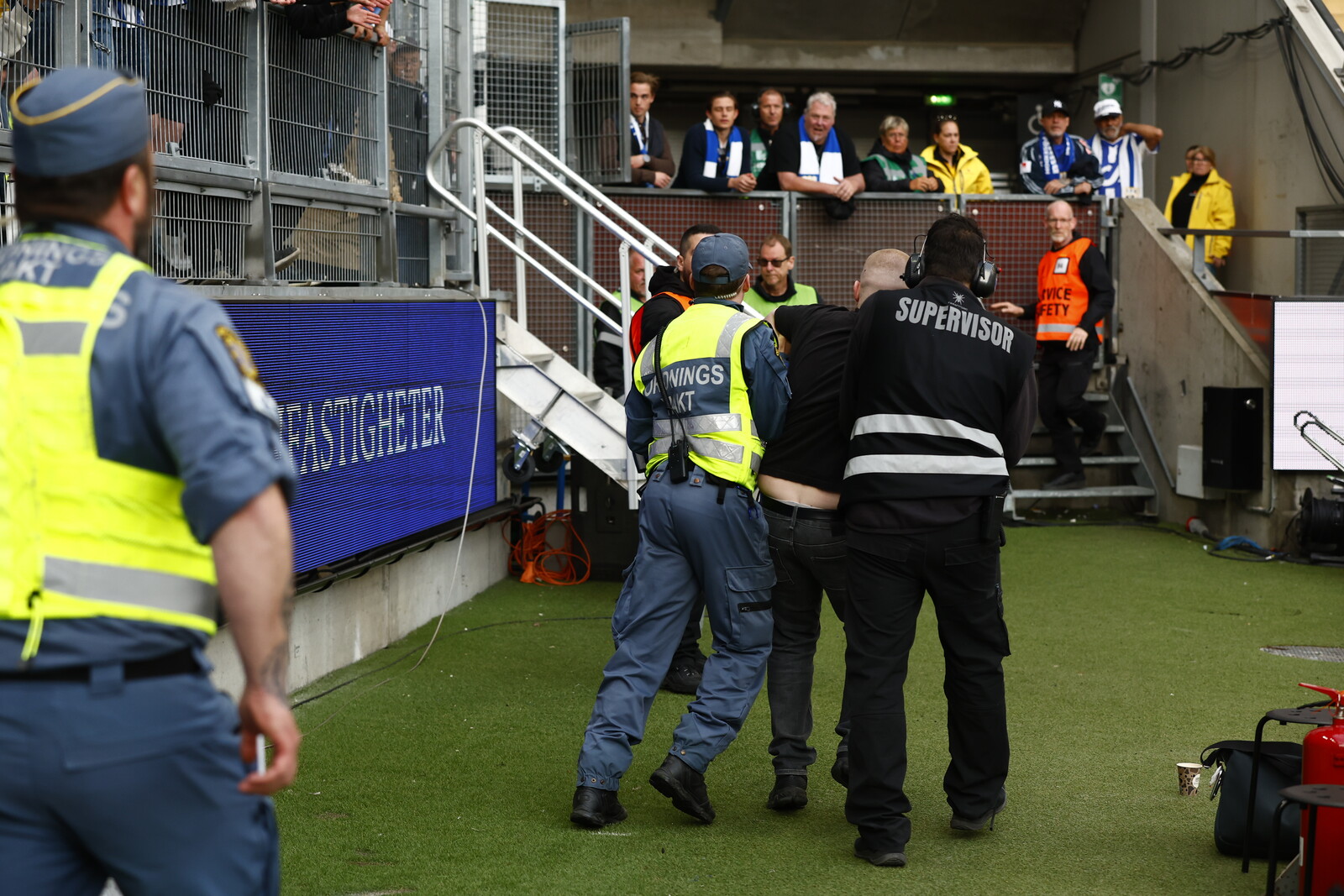 IFK Gothenburg Reports Pitch Invader