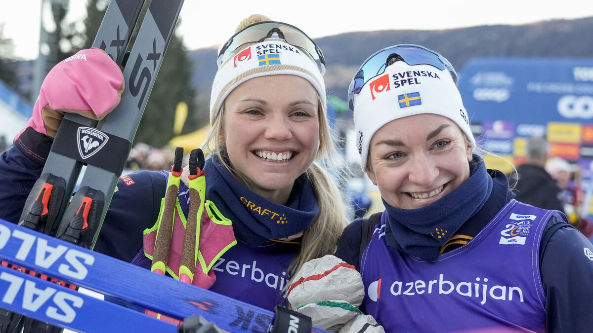 Double Swedish on the podium at Tour de Ski 5-kilometer mass start, skiers call it disgusting