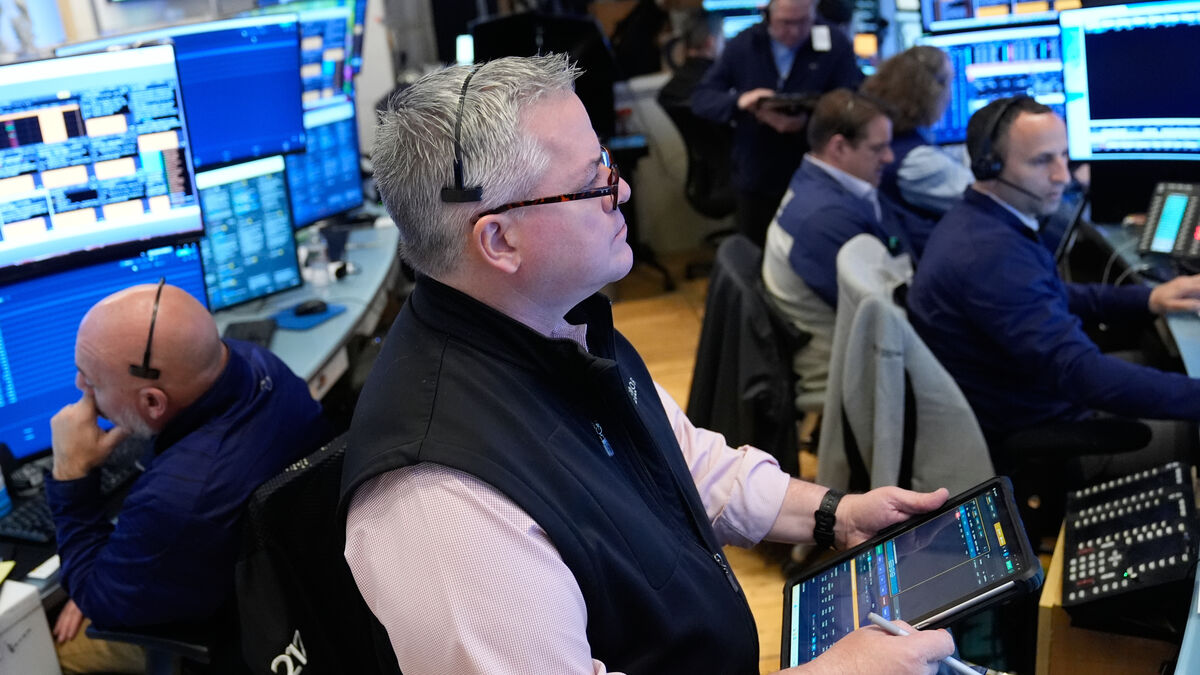 New York Stock Exchange hit