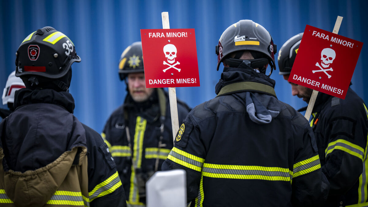 Firefighters are trained for war