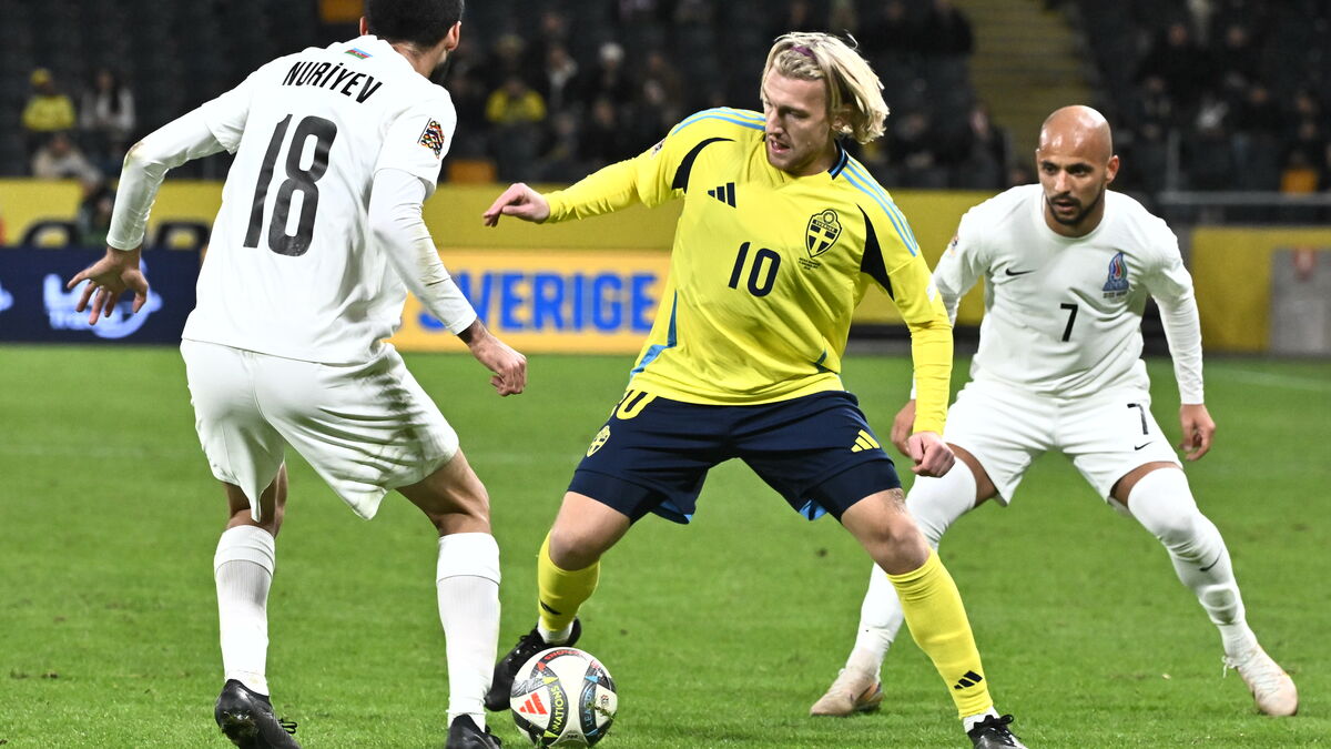 Why Forsberg was called up: "Experienced player"