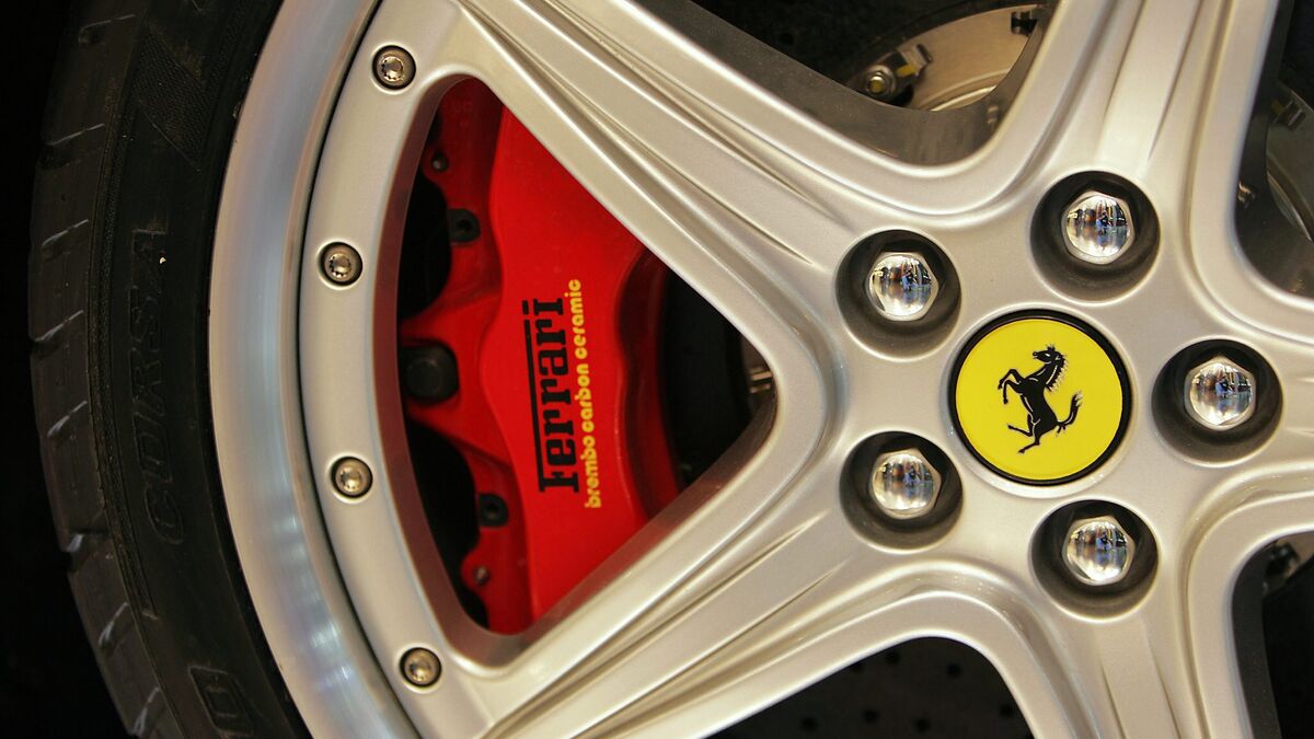 Ferrari's share price falls after criticism of car design