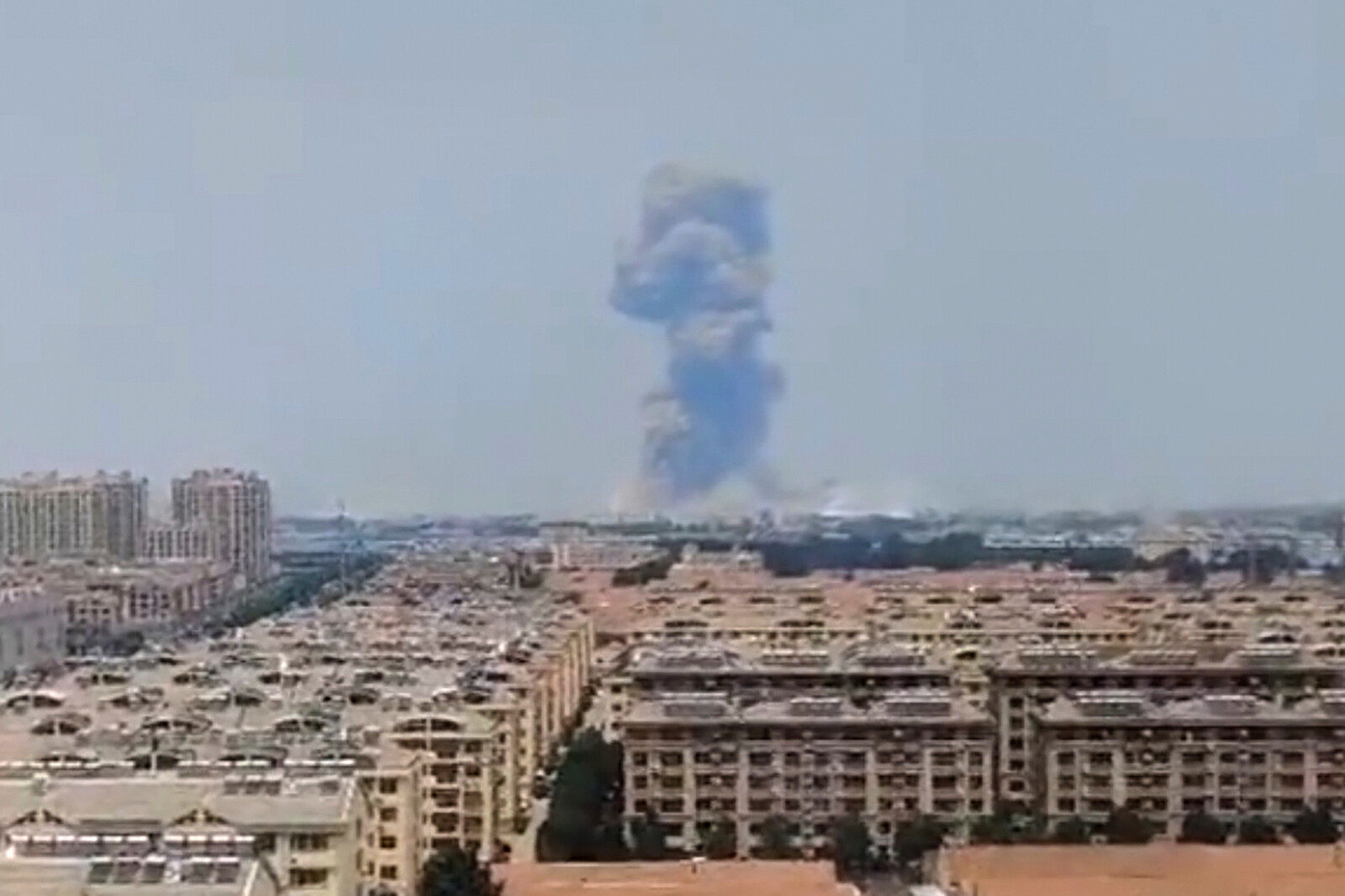 Explosion at Chinese Chemical Plant
