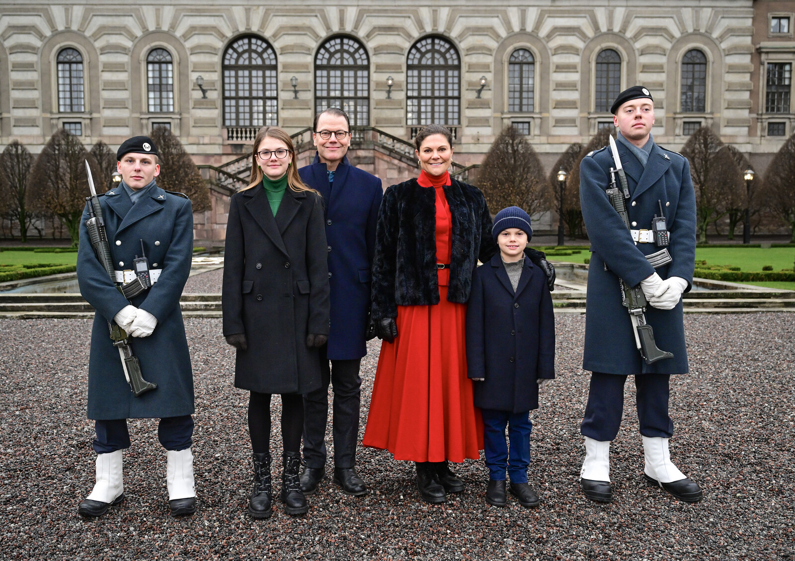 The Crown Princess Family Visited the High Guard
