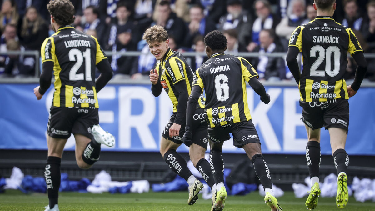 Missed penalty and red card for Blue and White in Gothenburg derby