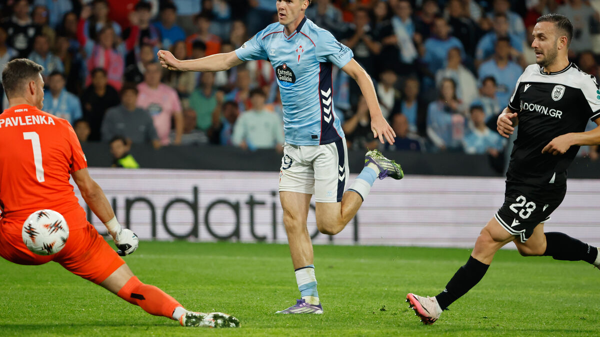 Swedberg struck again for Celta Vigo in 2-1 Europa League play-offs win over PAOK Thessaloniki