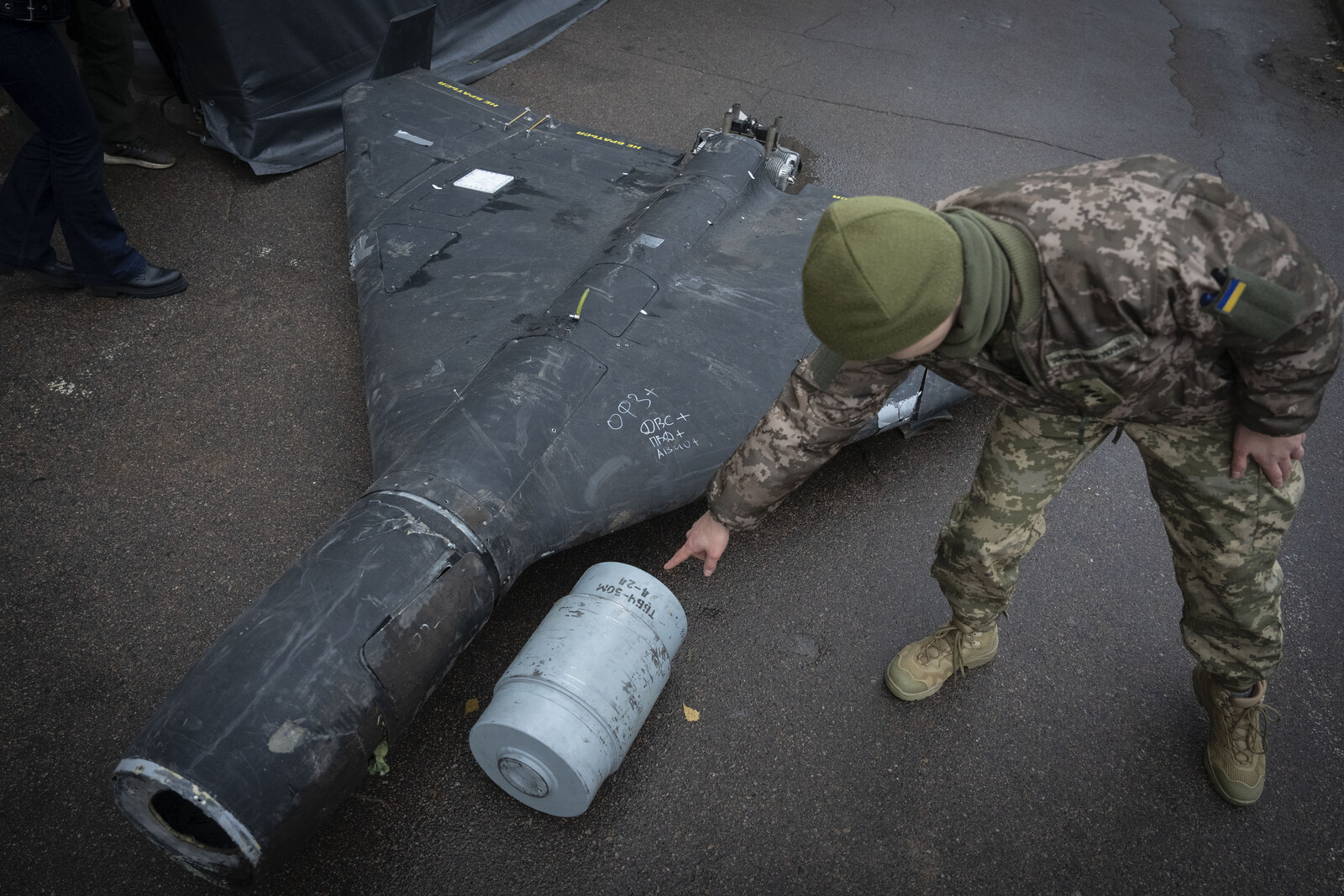 Kyiv Faces 108 Russian Drones