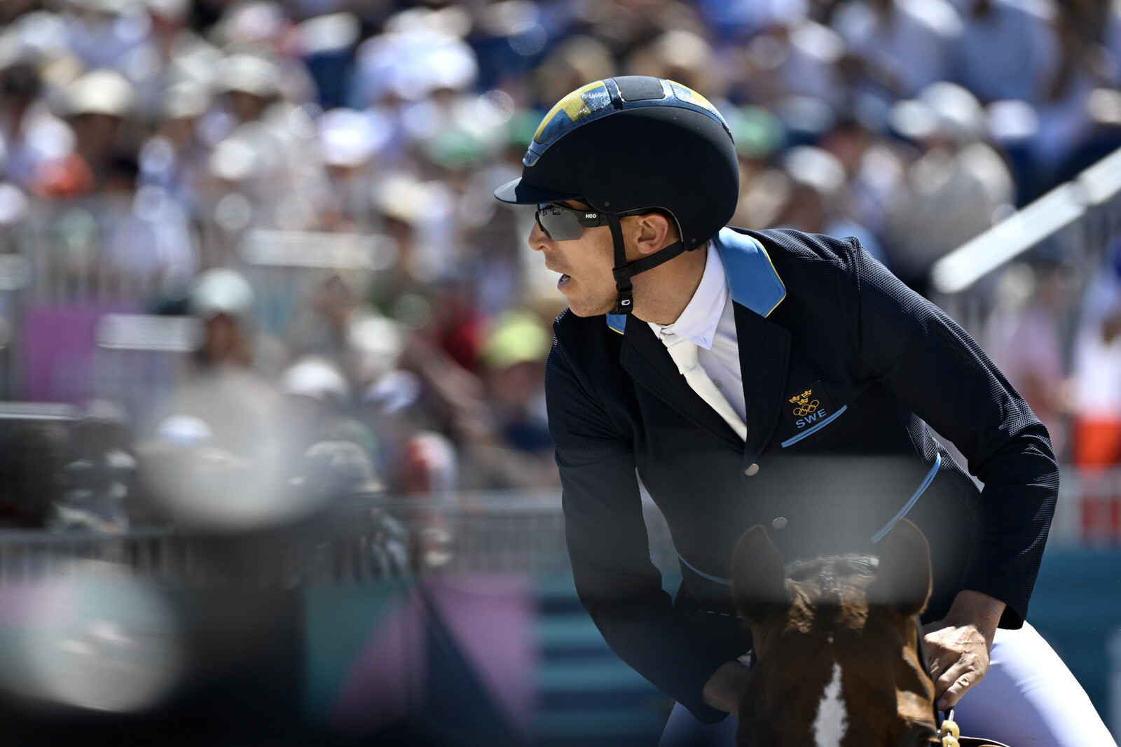 Von Eckermann on the podium with new star horse