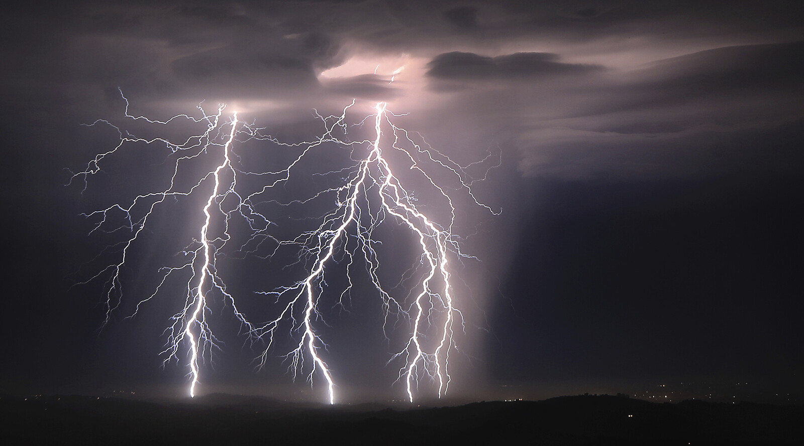 Lightning Strikes Czech Football Field