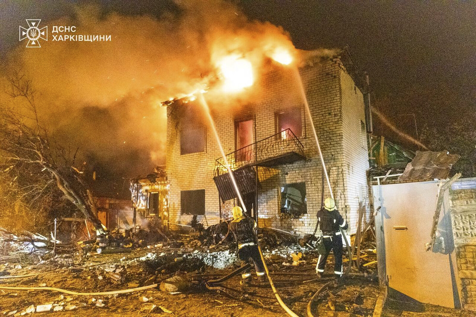 Russian Drone Attacks Kill Two in Odessa, Injure 15