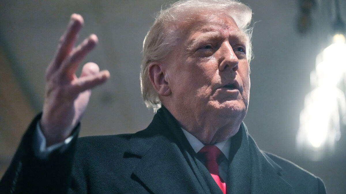 Trump on the weakened dollar