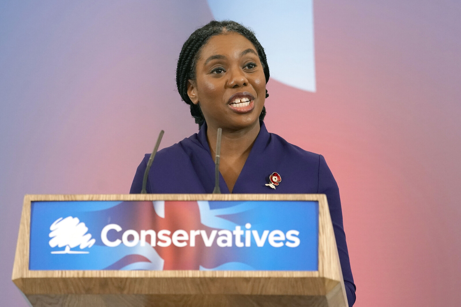 She's supposed to get the Tories out of the crisis - but it's unclear how