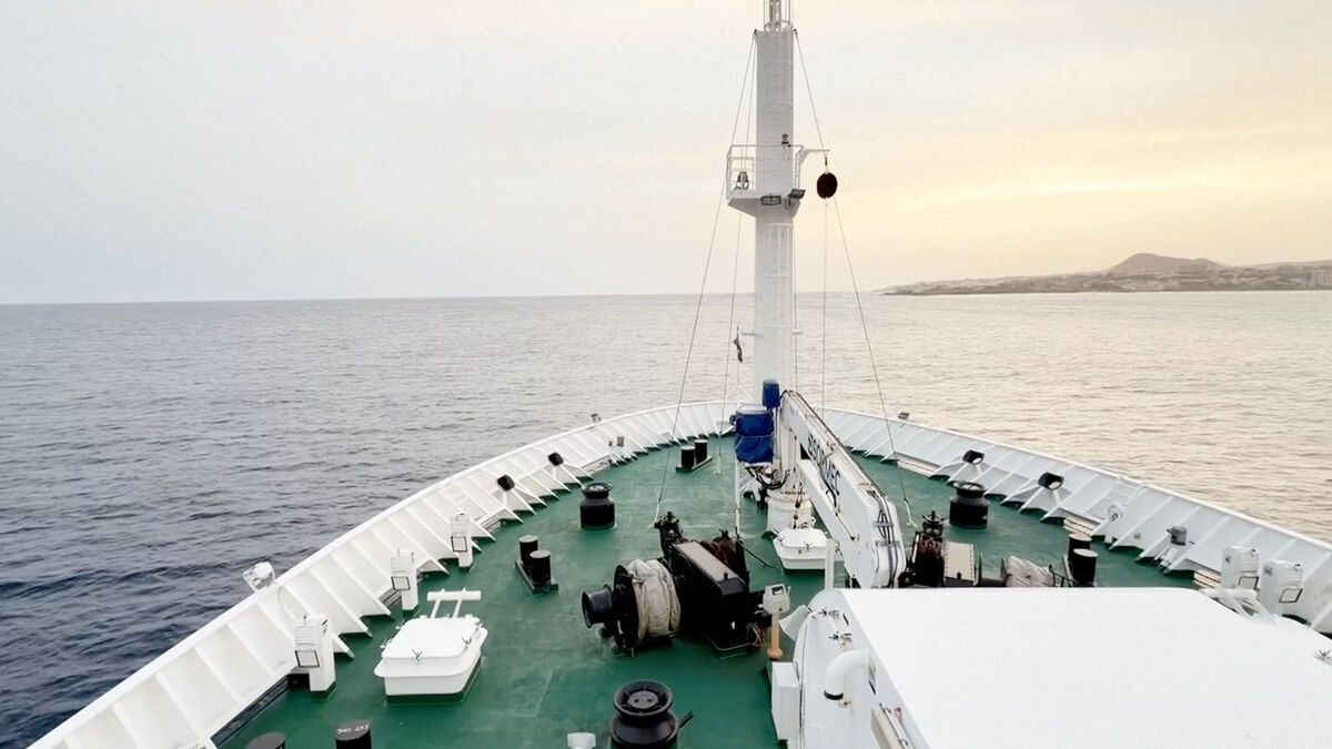 The horror at sea -