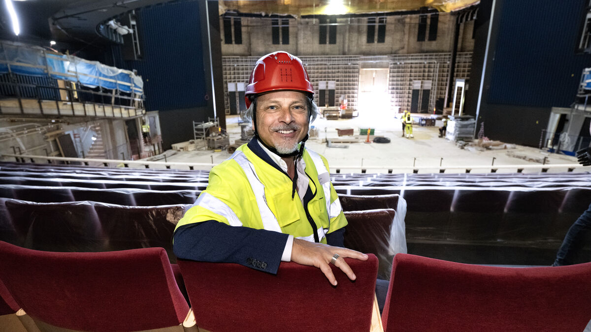 Stockholm's gas clock is being transformed into a new opera house