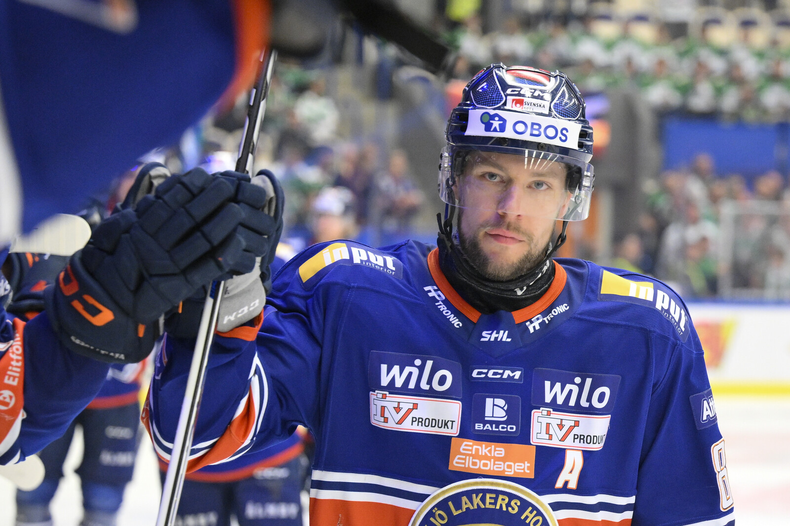 Retired last summer – now back in the SHL