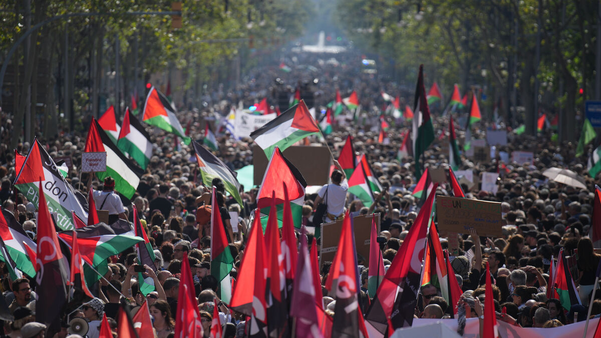 Massive Protests Against Israel's Gaza