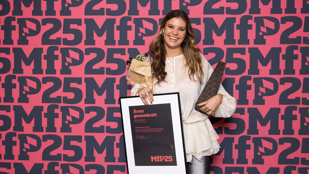 Ida-Lova receives award for breakthrough of the year