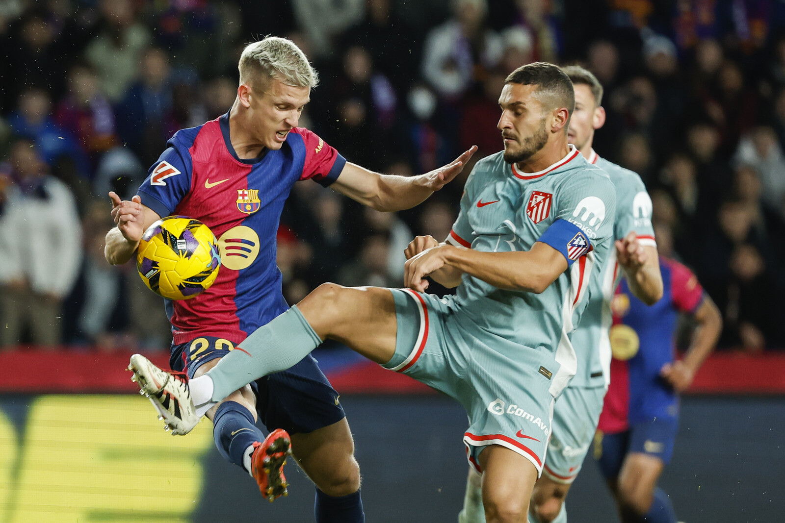Barcelona's anger - cannot re-register Olmo