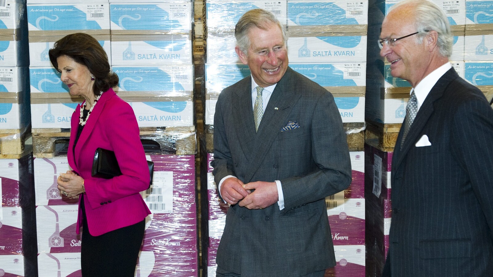 King Carl XVI Gustaf to