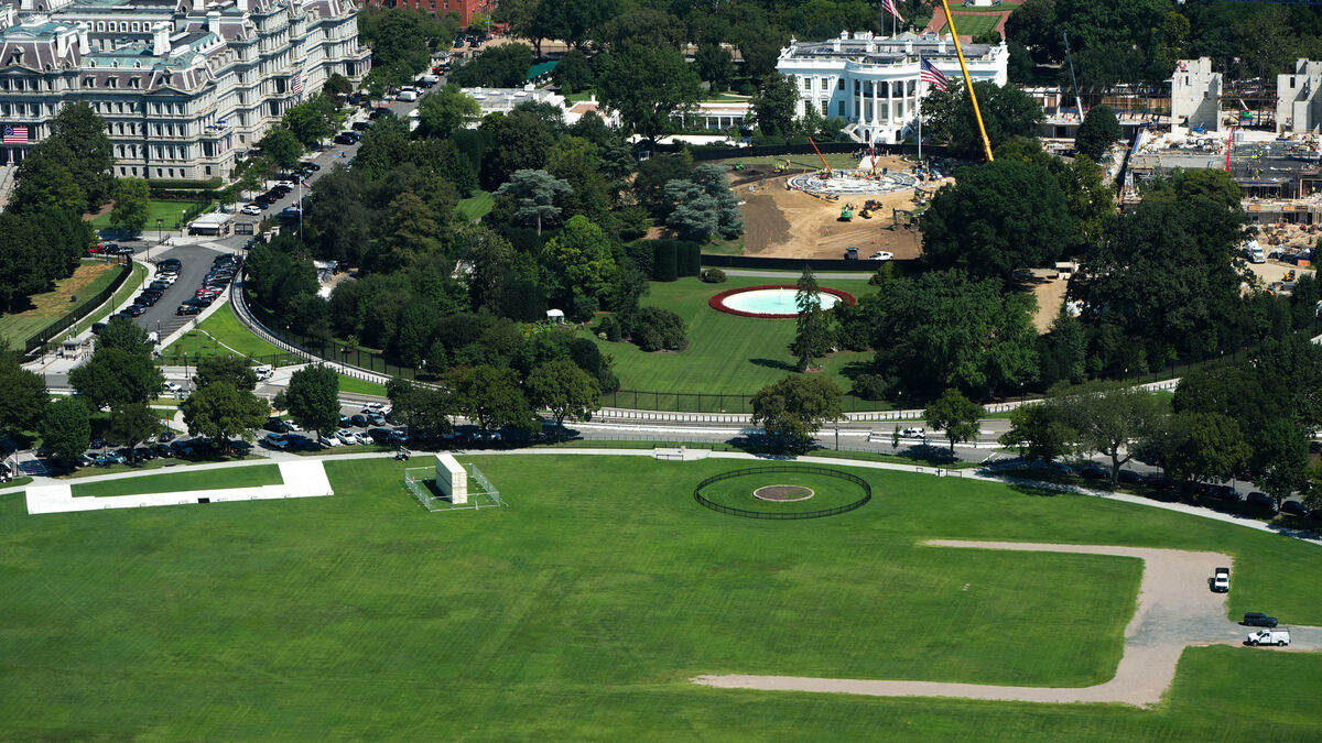 Trump can continue White House ballroom construction for now, says Roberts; Trump says grateful