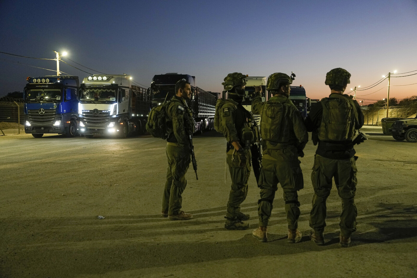 Israelis broke into Gaza -