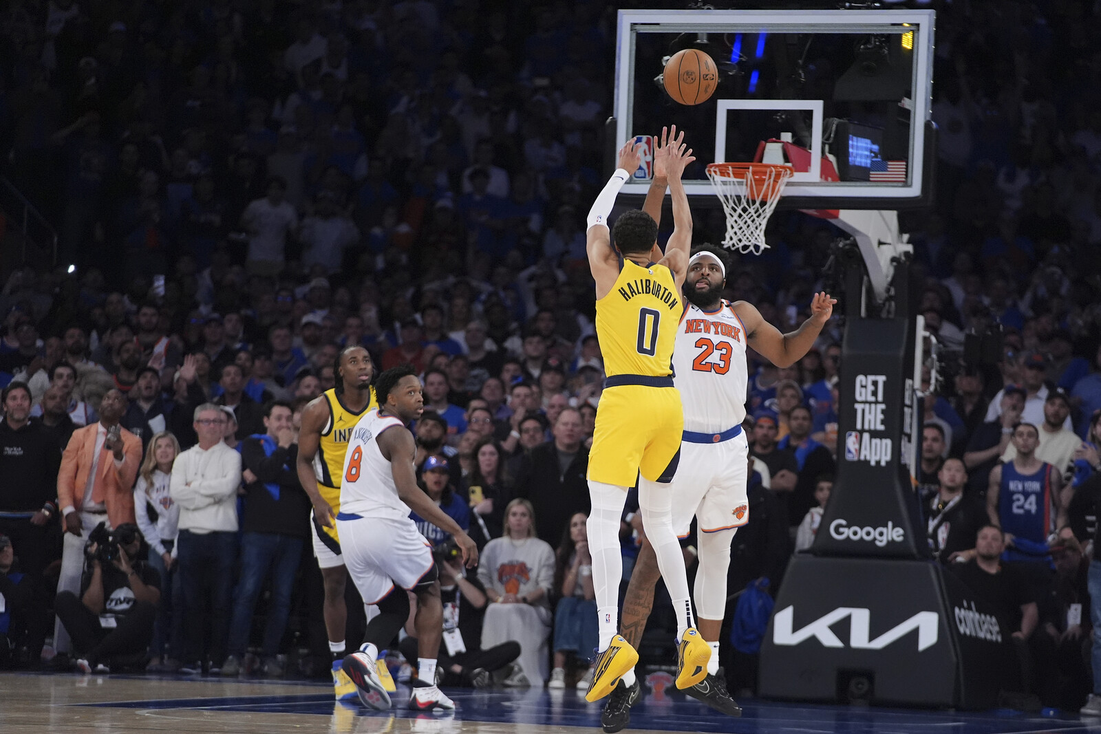 Indiana Stuns Knicks in Overtime Thriller 138-135 in NBA Semifinal