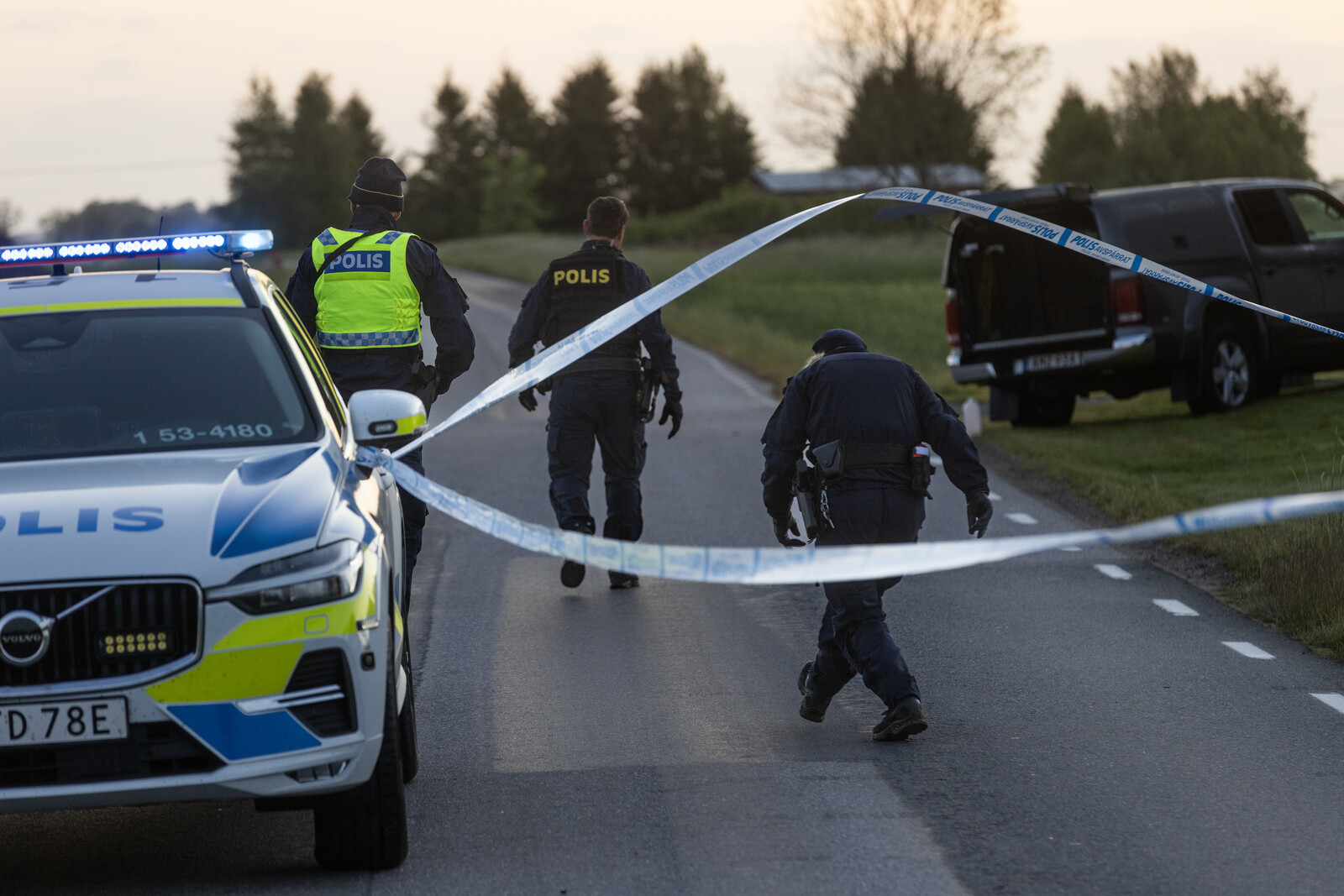 Suspect Injured and Arrested in Grästorp Shooting