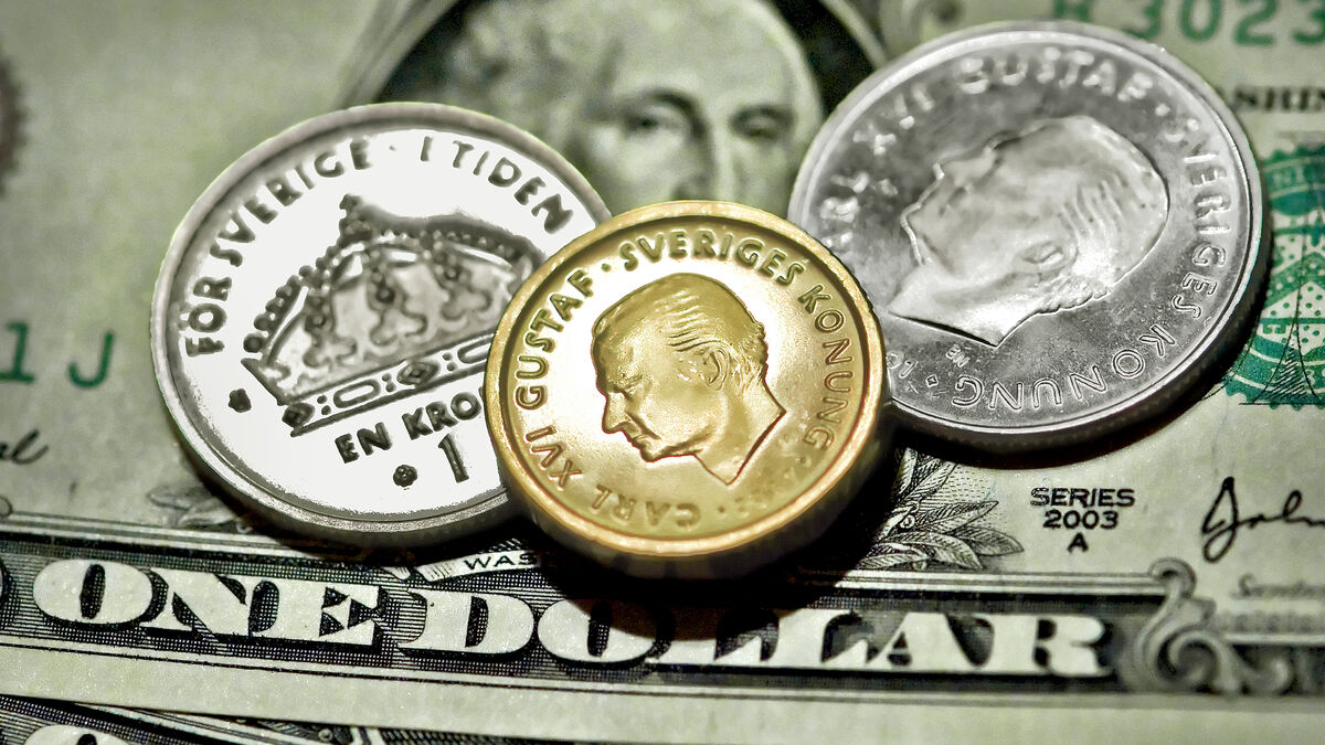 Krona hits new annual high