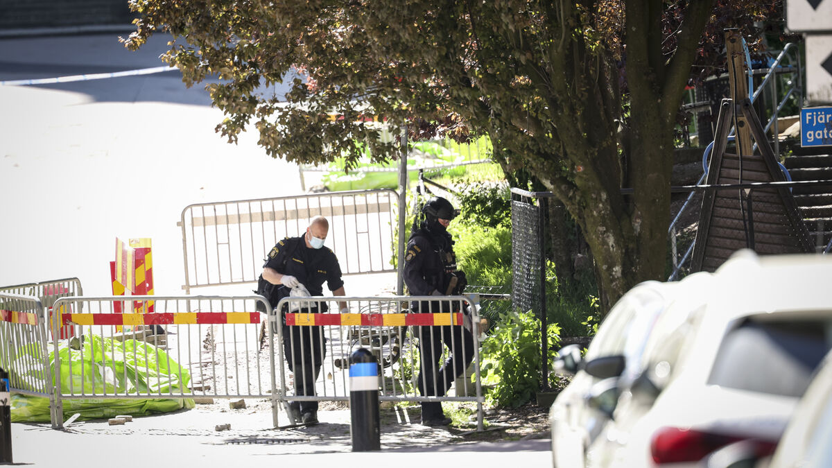 Suspicious object at central Gothenburg